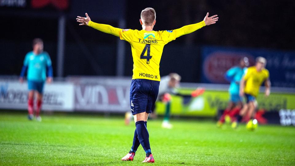 Jacob Tjørnelund og Hobro IK er kommet skudt ud af en kanon i foråret. Arkivfoto: Torben Hansen