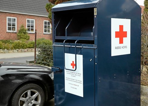 I Aalborg Kommune vil man gerne understøtte organisationer som Røde Kors, selvom de kommer til at indhente tekstilaffald. Arkivfoto: Allan Mortensen <i>Allan Mortensen</i>