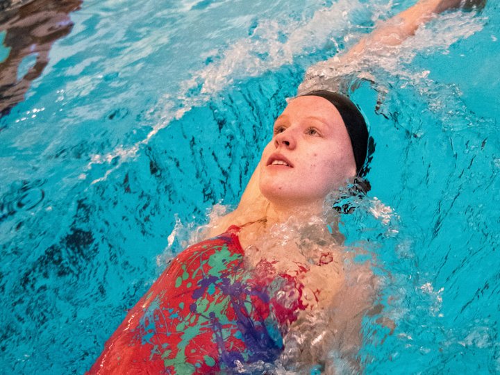 Thisted Svømmeklubs Karoline Sørensen var hele følelsesregistret igennem ved EM i Ungarn. Arkivfoto: Diana Holm
