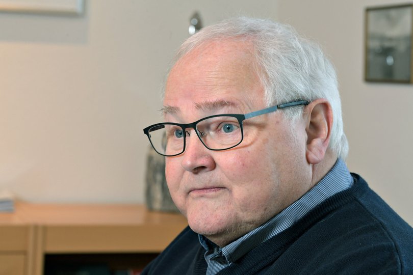 Bjarne Jørgensen, 66 år, har været formand for Boligforeningen Fredensbo siden 2006. Nu bliver han afløst af 26-årige Mathias Pedersen. Arkivfoto