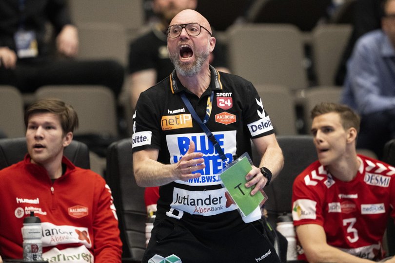 Aalborg Håndbolds cheftræner, Stefan Madsen. Foto: Henrik Bo <i>Foto: Henrik Bo</i>