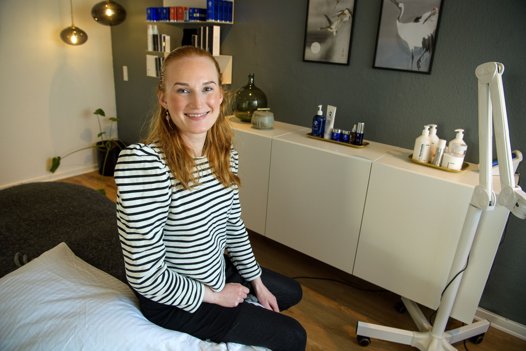 Det er motiverende for morsingboen at opleve den store efterspørgsel på behandlinger. <i>Bo Lehm</i>