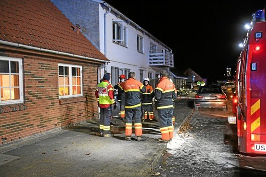En af de helt store tragedier ved brande skete i februar i Østrup nær Aars, hvor en mor og to børn omkom i en brand. Arkivfoto: Jan Pedersen