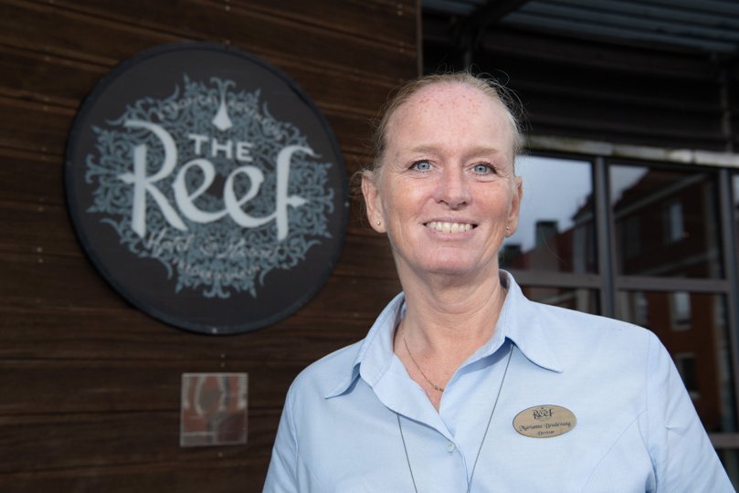 Marianne Bredevang har været direktør på Hotel Scandic The Reef i Frederikshavn siden 2010. Foto: Bente Poder