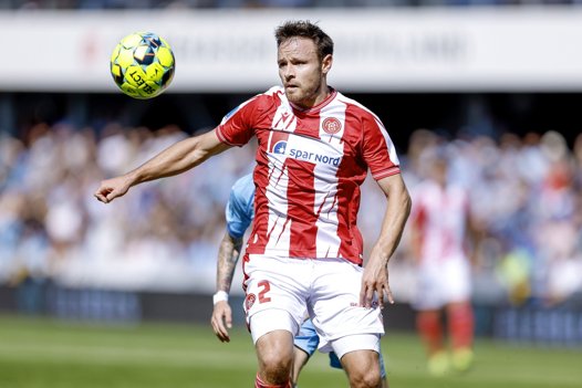 Kristoffer Pallesen fik for anden kamp i træk en assist på sit cv. Foto: Lars Pauli <i>Foto: Lars Pauli</i>