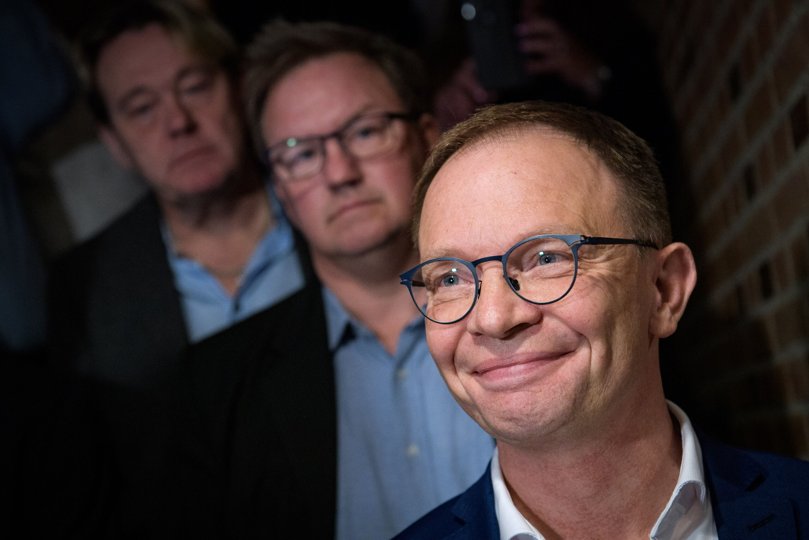 Niels Jørgen Pedersen (V) overtager i det nye år borgmesterstolen fra Ulla Vestergaard (S), der ellers fik et kanon valg. Foto: Bo Lehm <i>Bo Lehm</i>