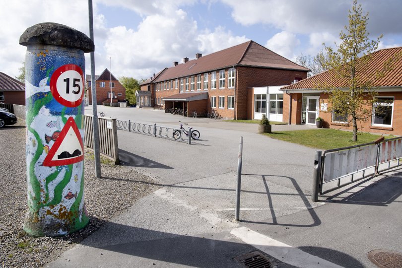 Hannæsskolen i Frøstrup er en af de hårdest ramte skoler i Thisted Kommune. Arkivfoto: Peter Mørk <i>Foto: Peter Mørk</i>