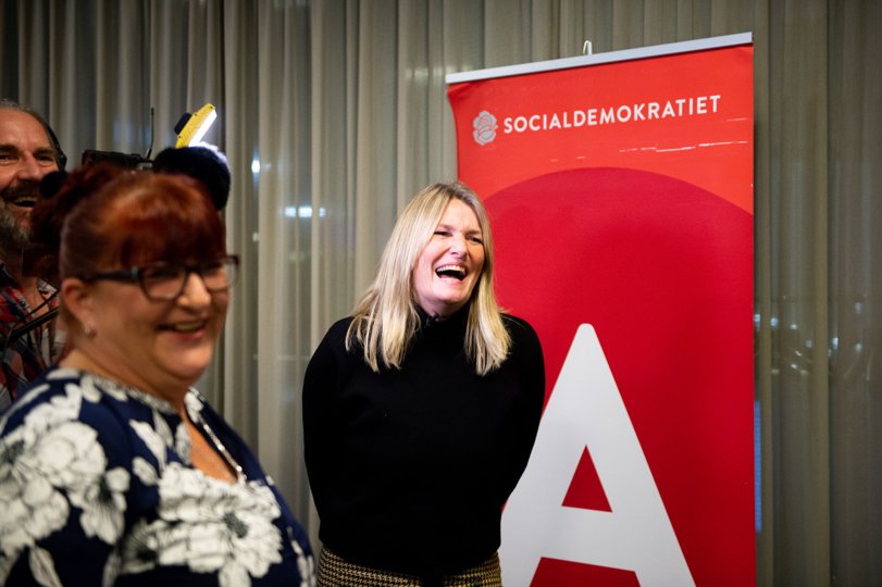 Stemmeslugeren Birgit Hansen (S) kan fortsætte som Frederikshavns borgmester fire år mere. Foto: Laura Guldhammer