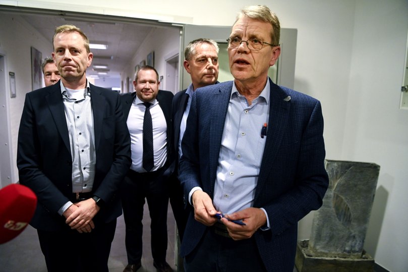 Mikael Klitgaard (V) kan fortsætte fire år som Brønderslevs borgmester. Foto: Henrik Louis <i>Foto:Henrik Simonsen</i>
