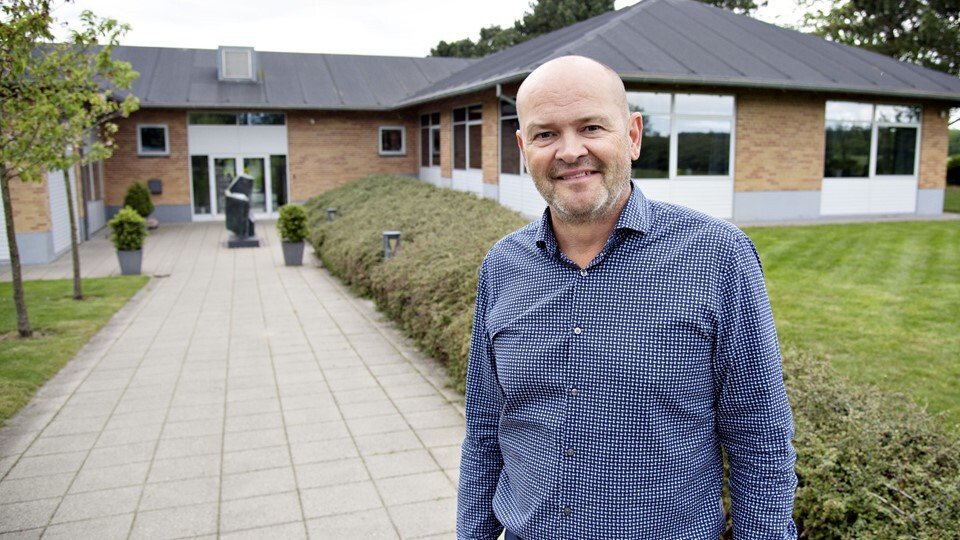 Ulrik Bjerre Rasmussen, adm. direktør i den nordjyske fiskemastodont Kangamiut. Arkivfoto: Kurt Bering.