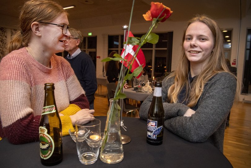 Hanna-Maria Lyng, spidskandidat for Kristendemokraterne får ikke nok stemmer til et mandat. Foto: Torben Hansen