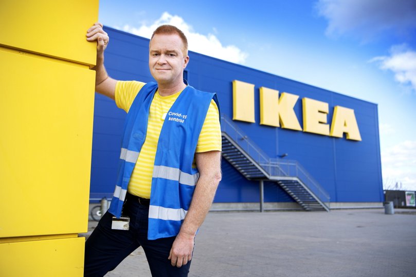 Alle parter, også klimaet, vinder på aftalen, der betyder, at Ikea ikke længere har eget klimaanlæg, forklarer varehuschef Peter Elmose. Arkivfoto: Lars Pauli <i>Foto: Lars Pauli</i>