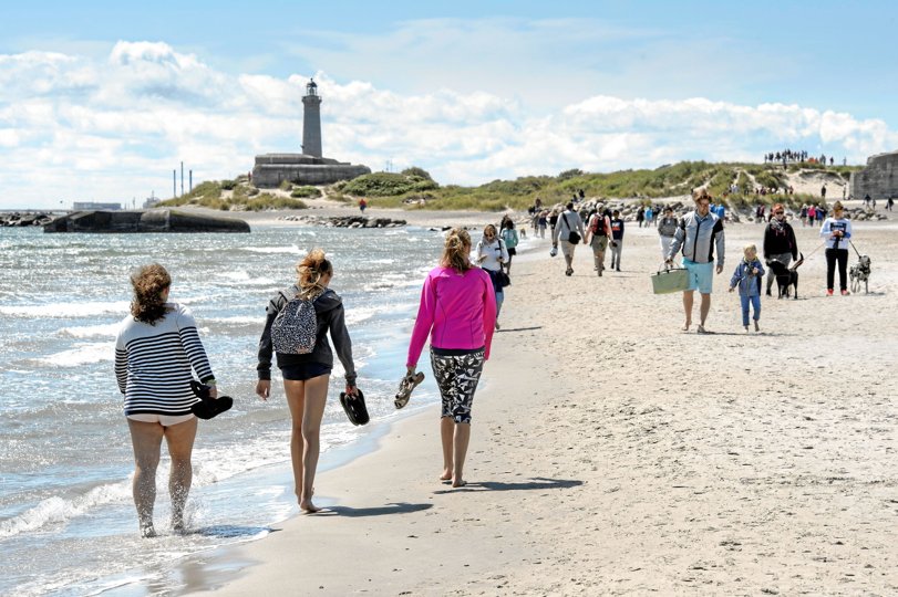 Skagen er godt bud på, hvor nordjyderne tager hen på sommerferie i år. Arkivfoto: Peter Broen