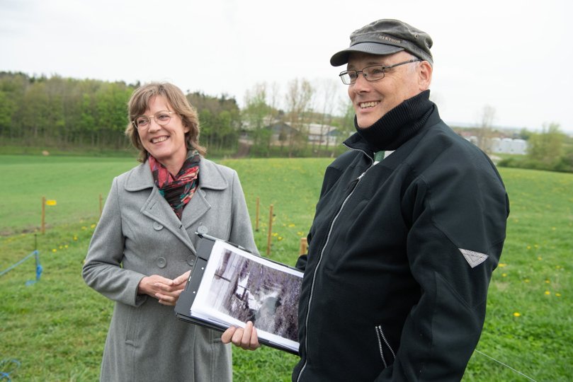 Tinna og Michael startede egentlig med at lede efter en hellig kilde, og nu har de også fundet kærligheden. Foto: Bente Poder