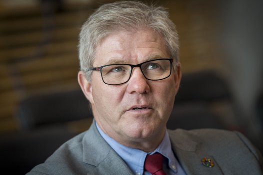 - Det gør da indtryk på mig, at der er kritik. Men jeg er rundet af at sige sandheden, siger Arne Boelt (S). Foto: Kim Dahl Hansen <i>Foto: Kim Dahl Hansen</i>