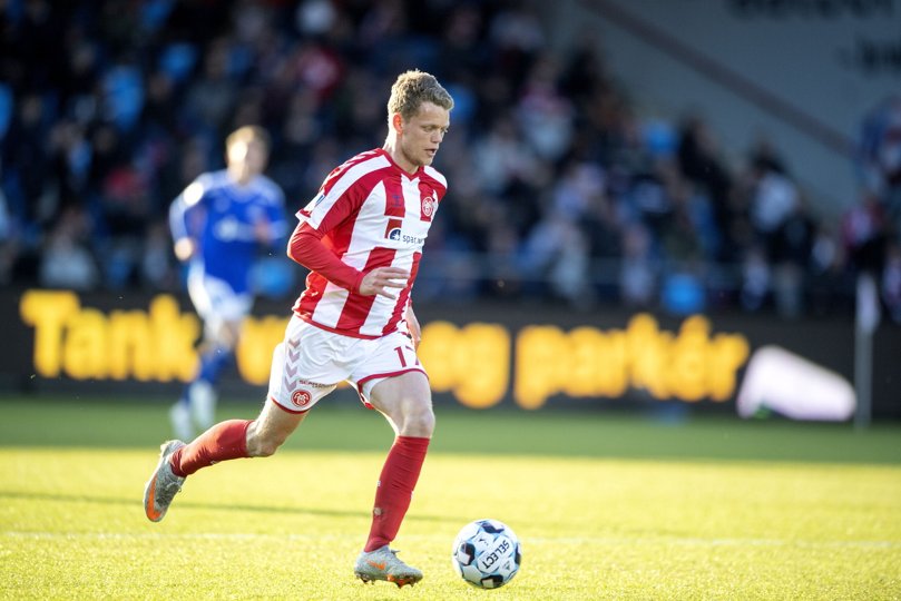 Kasper Kusk har vist en stigende formkurve i de seneste kampe. Foto: Lars Pauli <i>Foto: Lars Pauli</i>