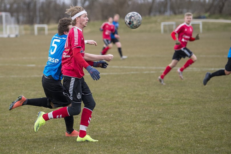 Ifølge Poul Bak Pedersen, som er træner for Nordvestmors BK, var første halvleg en katastrofe. Arkivfoto: Kim Dahl Hansen