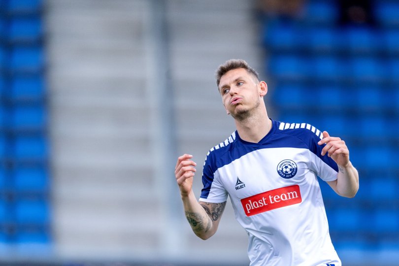 Vendsyssel og Mikkel Wohlgemuth havde kun sig selv at takke for, at det ikke blev til tre point. Foto: Torben Hansen