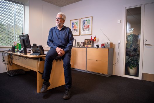 Kommunens økonomi er grundlæggende god, mener den revisoruddannede borgmester. Foto: Torben Hansen