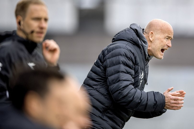 Vendsyssel-træner, Michael Schjønberg, er optimisk på holdets vegne efter en overbevisende forestilling tirsdag aften. Arkivfoto: Lars Pauli <i>Foto: Lars Pauli</i>