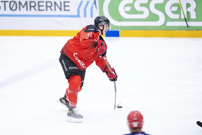 Sebastian Bergholt er tabt for Aalborg Pirates. Arkivfoto: Lars Pauli <i>Foto: Lars Pauli</i>