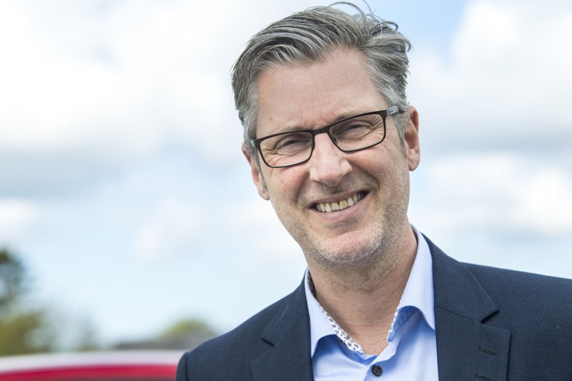 - Det har været det mest omskiftelige år, jeg har oplevet, siger direktør Michael Jacobsen. Foto: Kim Dahl Hansen <i>Foto: Kim Dahl Hansen</i>