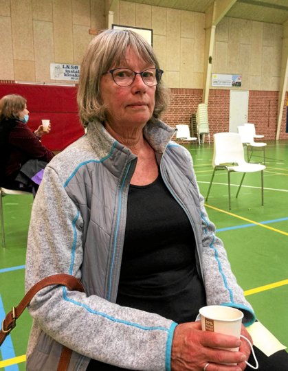 -Det er ikke til at vide, hvordan smitten udvikler sig henover sommeren, når alle turisterne kommer, så det er godt, at vi får mulighed for at blive vaccineret nu, siger Elly Brønnum. Foto: Jacob Nymann Jensen