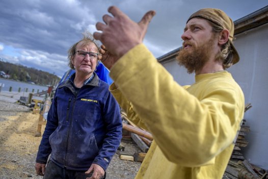 250 tons søfartshistorie på værft i Hobro: Blev taget med smuglersprit i lasten