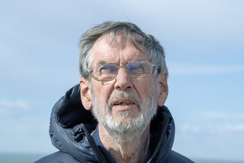 Grundejer Knud Erik Andersen har heller ikke kunnet finde dokumentation for, at revlefodringen virker. Foto: Henrik Louis <i>Foto:Henrik Simonsen</i>
