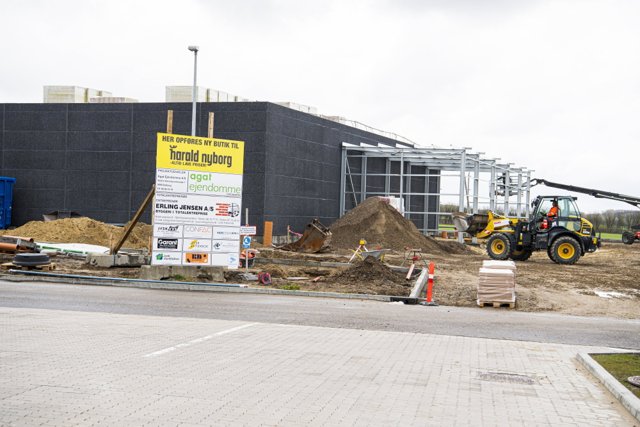 Den ny Harald Nyborg er godt i gang med at blive bygget. Foto: Kim Dahl Hansen