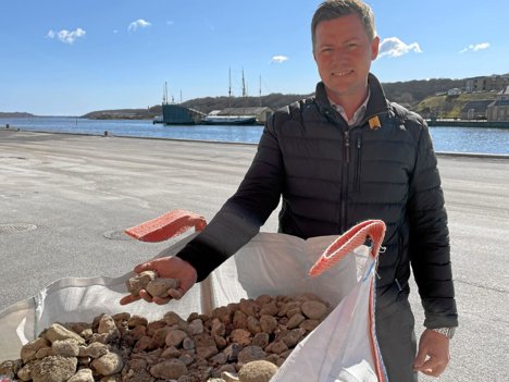 Gruseksperten.dk tilbyder salg af sand, sten, granitskærver, grus og jord af høj kvalitet. Foto: Jesper Bøss