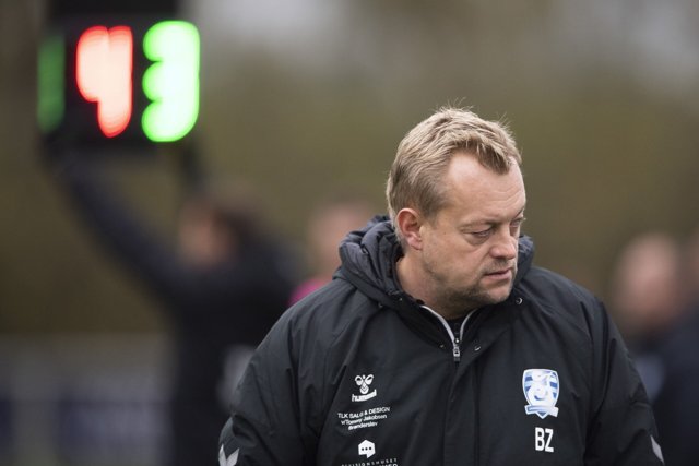 Cheftræneren sætter ord på lørdagens frusterende oplevelse mod Nykøbing FC. Foto: Henrik Bo