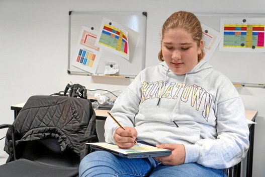 - Anne og Casper skaber en rigtig god stemning, så skoledagen aldrig bliver lang og træls, lyder det anerkendende fra Stine Wickberg Pedersen, der nu drømmer jeg om at blive pædagog og arbejde i en børnehave. Privatfoto