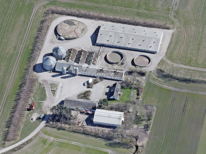 Langbaksmindevej 5, Asaa, som sidste år blev opkøbt for 52 millioner kroner. <i>Arkivfoto: Styrelsen for Dataforsyning og Effektivisering.</i>