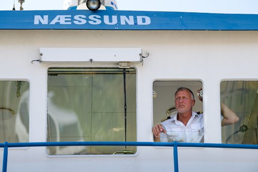 Benny Bak var ikke i tvivl om at sige ja tak, da han fik tilbudt jobbet som skipper på Næssie. <i>Bo Lehm</i>