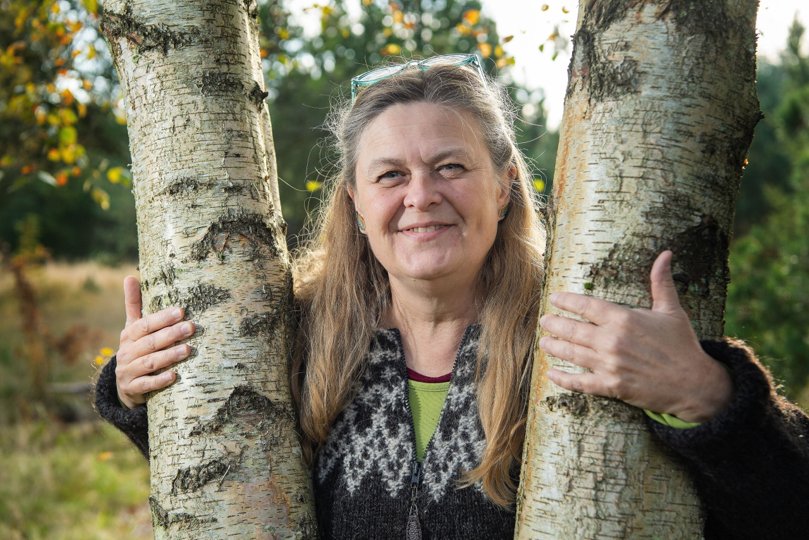 Thea Melgaard har solgt sit hus i Dokkedal og bor derfor i et lejet sommerhus, indtil hun vinker endeligt farvel til Danmark 1. november. Foto: Bente Poder