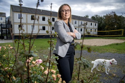 Annemette Bach, spidskandidat Enhedslisten. <i>Foto: Lars Pauli</i>