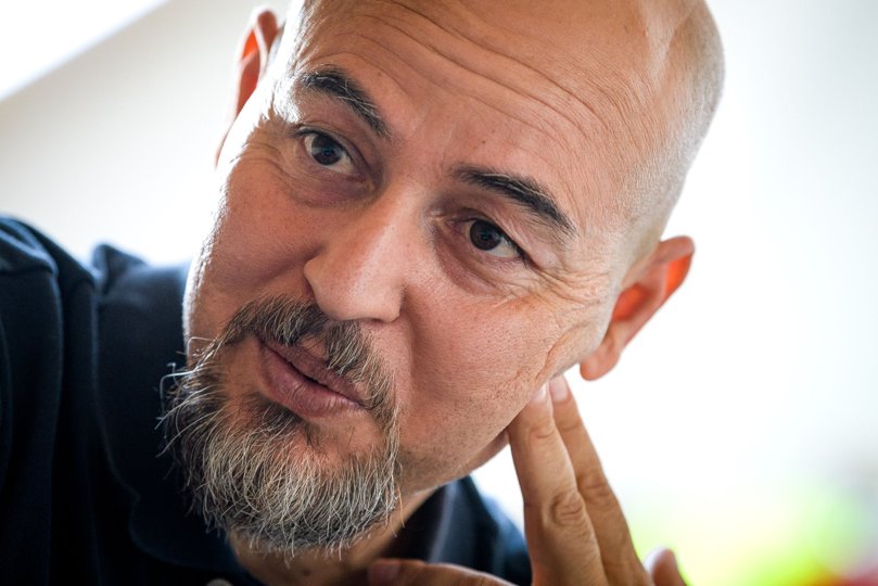 Thaer Saleh kom til Danmark som succesfuld forretningsmand fra Syrien. Erfaringerne kunne dog ikke bruges i Danmark, hvorfor han uddannede sig som klejnsmed. Foto: Bo Lehm <i>Bo Lehm</i>