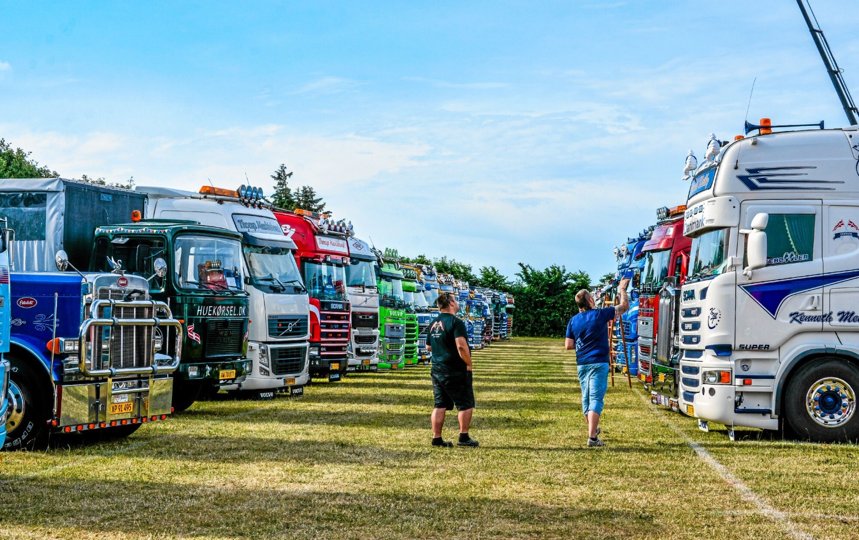 Flotte lastbiler i massevis vil gæste Løgstør i uge 33. Foto: Mogens Lynge