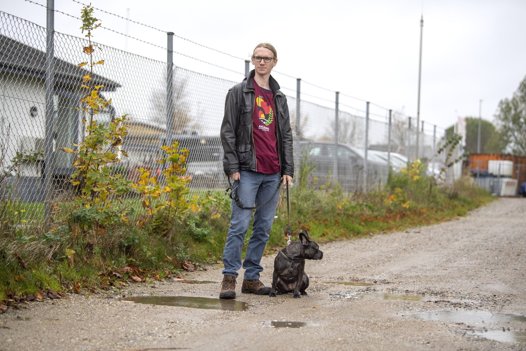 Jonathan Zacho Bruun der skal være plads både til mennesker, planter og dyr. Foto: Henrik Louis <i>Foto:Henrik Simonsen</i>