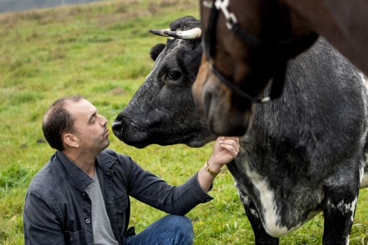 Allan Jensen var ikke ret gammel, da han opdagede, at han elskede livet på landet. <i>Foto: Henrik Bo</i>