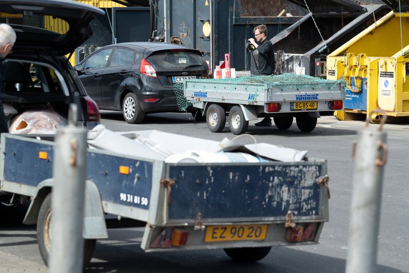 Nogle brugere af genbrugspladserne i Aalborg Kommune glemmer en ting, og det skal kampagne ændre på. Foto: Bente Poder