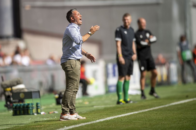 Marti Cifuentes ser nogle klare fremskridt, der kom til udtryk mod FCK i sæsonpremieren. Foto: Thomas Sjørup/Ritzau-Scanpix <i>Ritzau Scanpix</i>