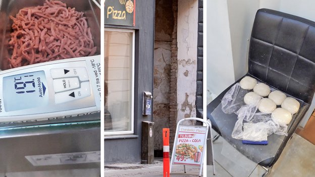 Pizza-kunder fik dårlig mave: Her er ejerens forklaring