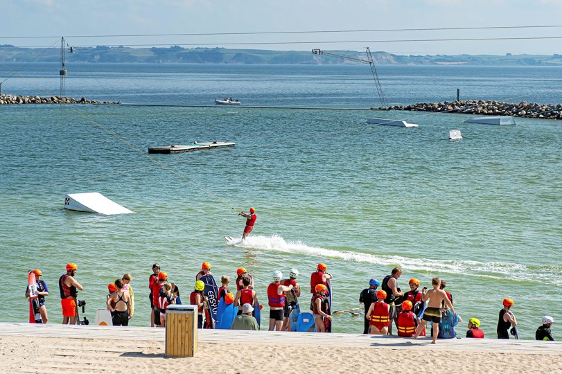 Det blev ikke til en pris i denne omgang, men fremtiden har meget mere godt i vente for Thy Cablepark, forsikrer formanden. Arkivfoto.