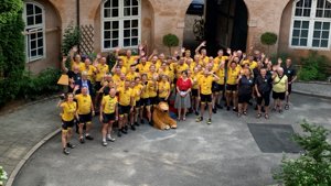 Trods corona: Team Rynkeby kom på fransk territorium