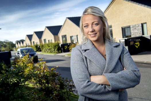 Hjemme i Vestbjerg tilbringes tiden med hendes to børn og kæreste. Foto: Lars Pauli <i>Foto: Lars Pauli</i>