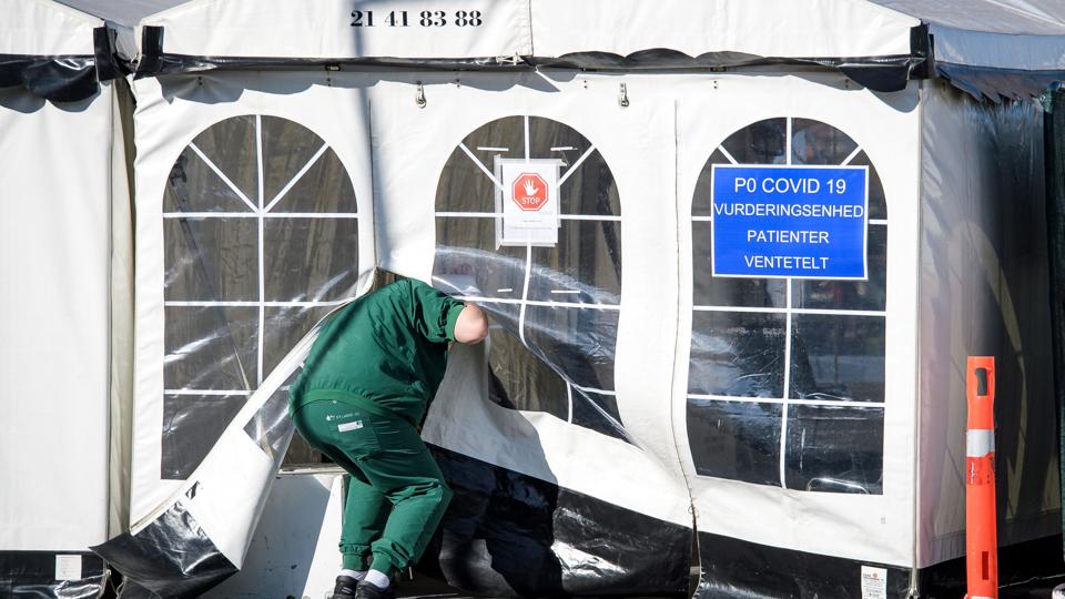Kapaciteten øges i takt med, at strategien for test løbende opgraderes. Foto: Bo Lehm <i>Bo Lehm</i>