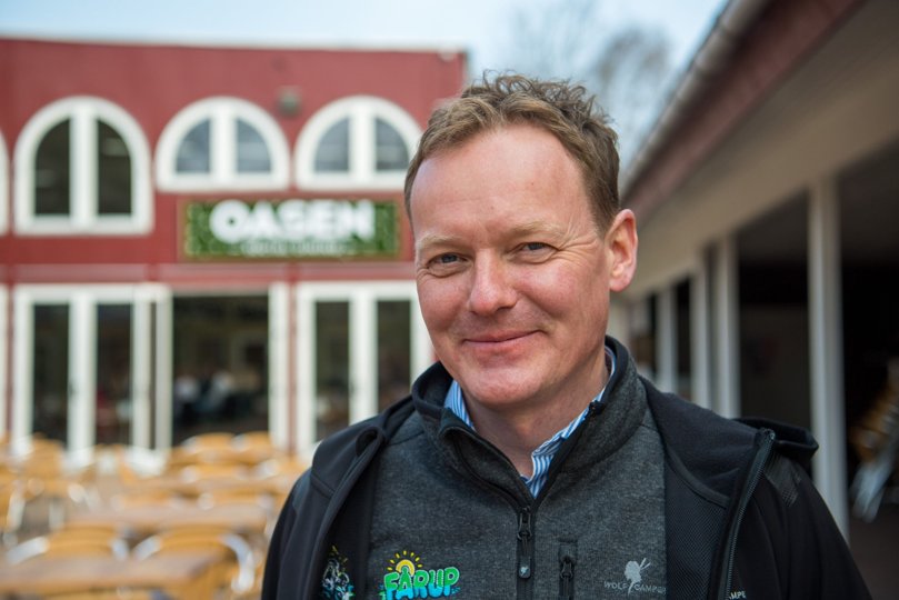 Niels Jørgen Jensen begyndte i Fårup Sommerland med et sommerferiejob. Nu er han direktør for det hele. Foto: Kim Dahl Hansen
