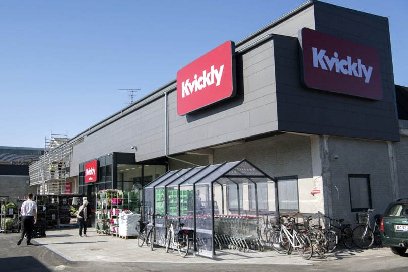 Kvickly Vestbyen må holde lukket foreløbig fredag efter besøg af en ubuden gæst. Arkivfoto <i>Lars Pauli</i>